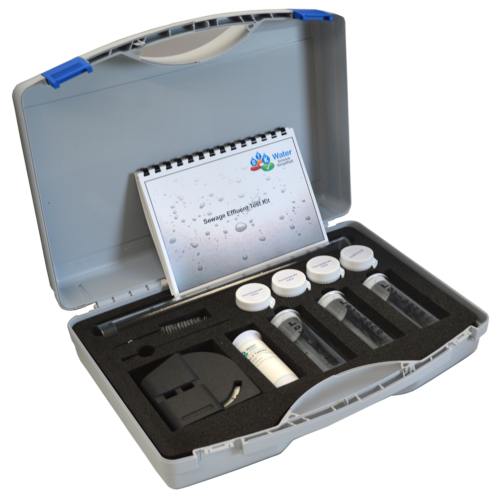 SEWAGE EFFLUENT TEST KIT DTK Water Test Kits Simplified Test Water Analysis