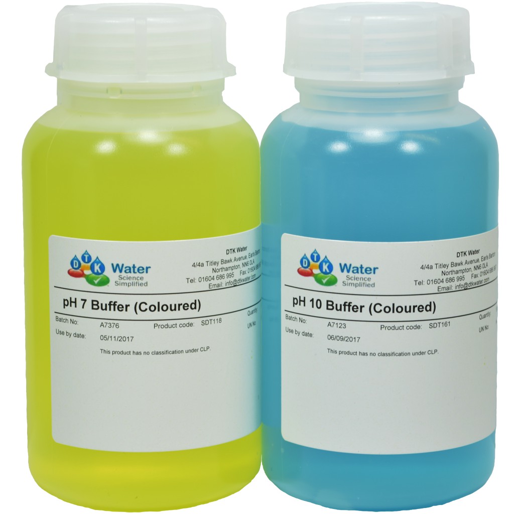 pH BUFFER SOLUTIONS DTK Water Test Kits Simplified Test Water Analysis